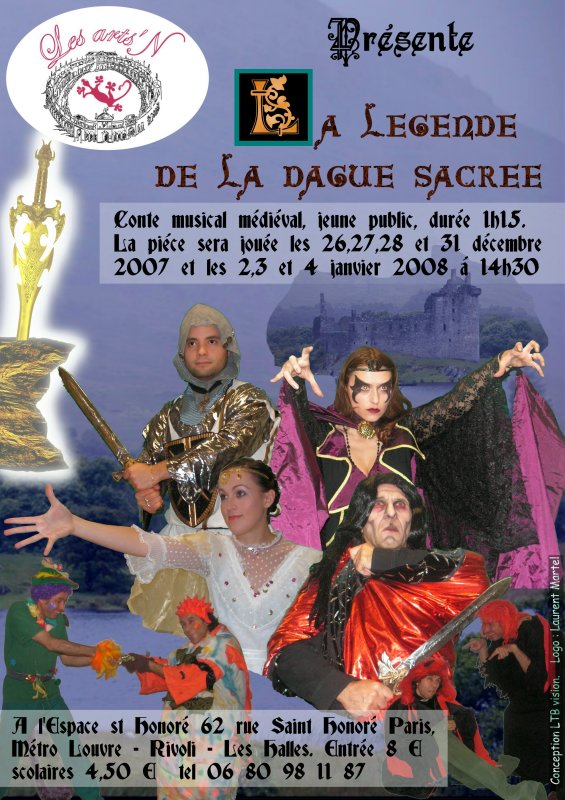 La l�gende de la dague sacr�e